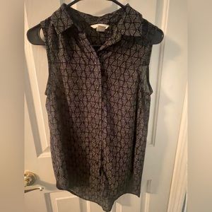 H&M sleeveless blouse